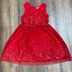 Cat & Jack Holiday Girls Dress 7/8